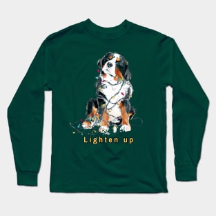 Lighten up Bernese Mountain Dog Long Sleeve T-Shirt